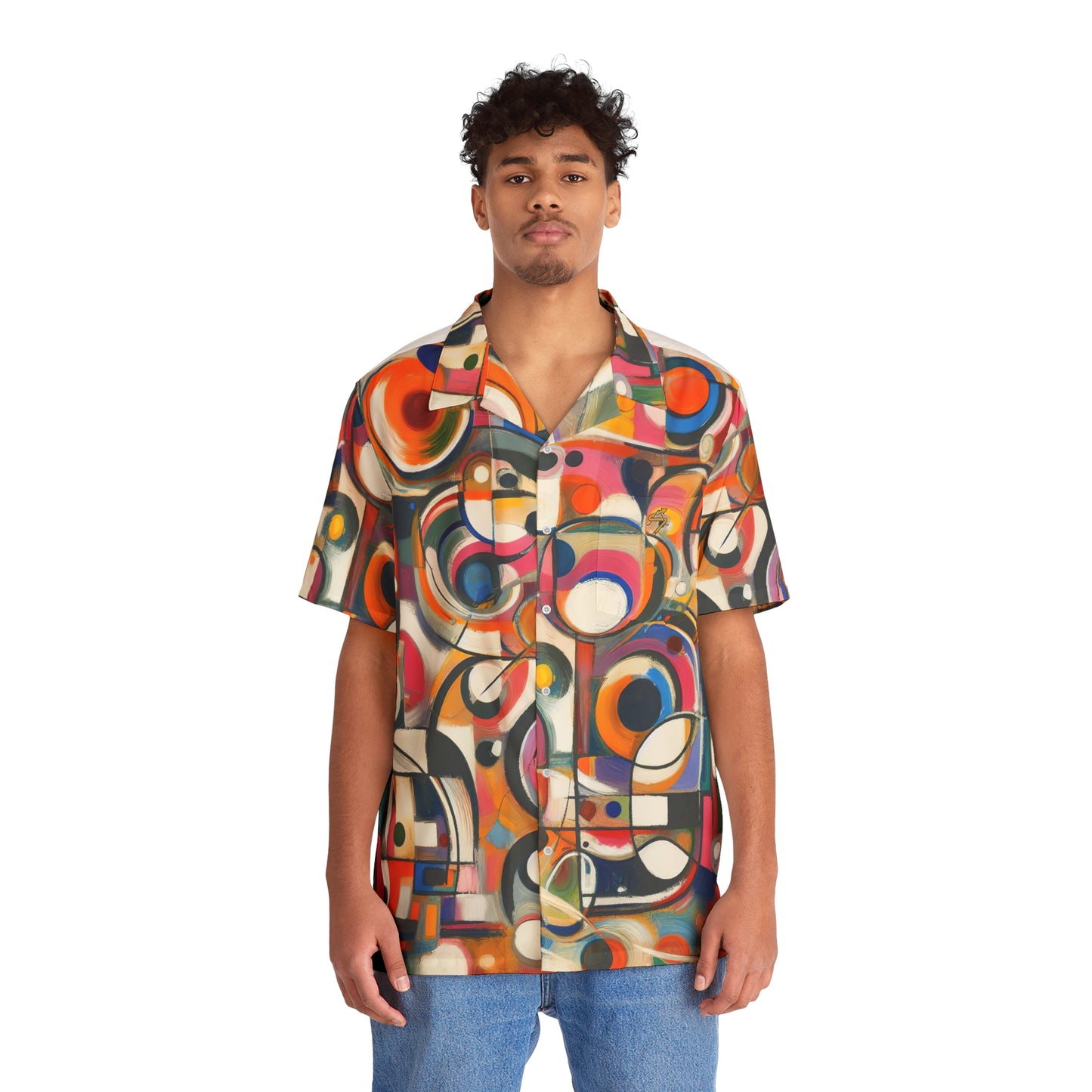 Men's Hawaiian Shirt Abstract Vibes