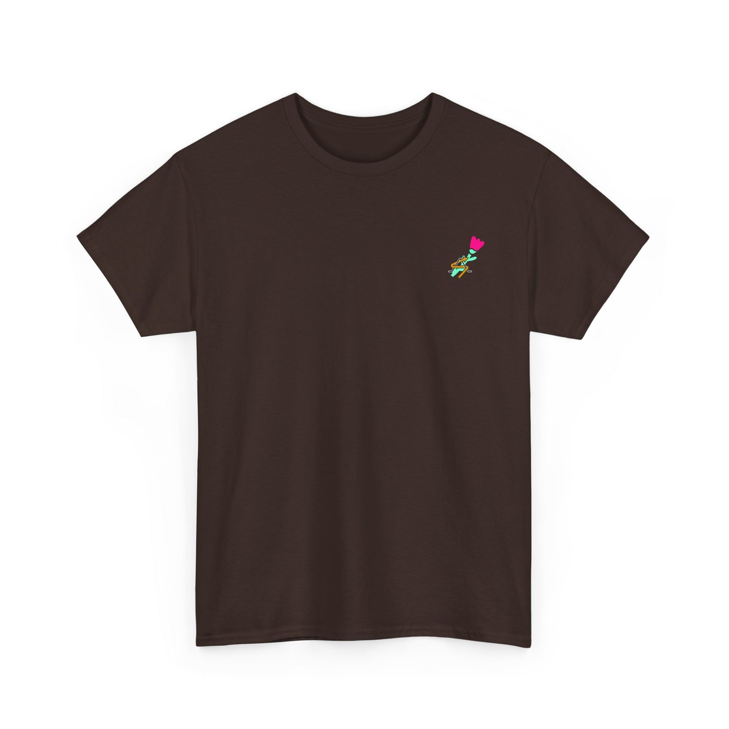 Unisex Heavy Cotton Tee - Flower Power