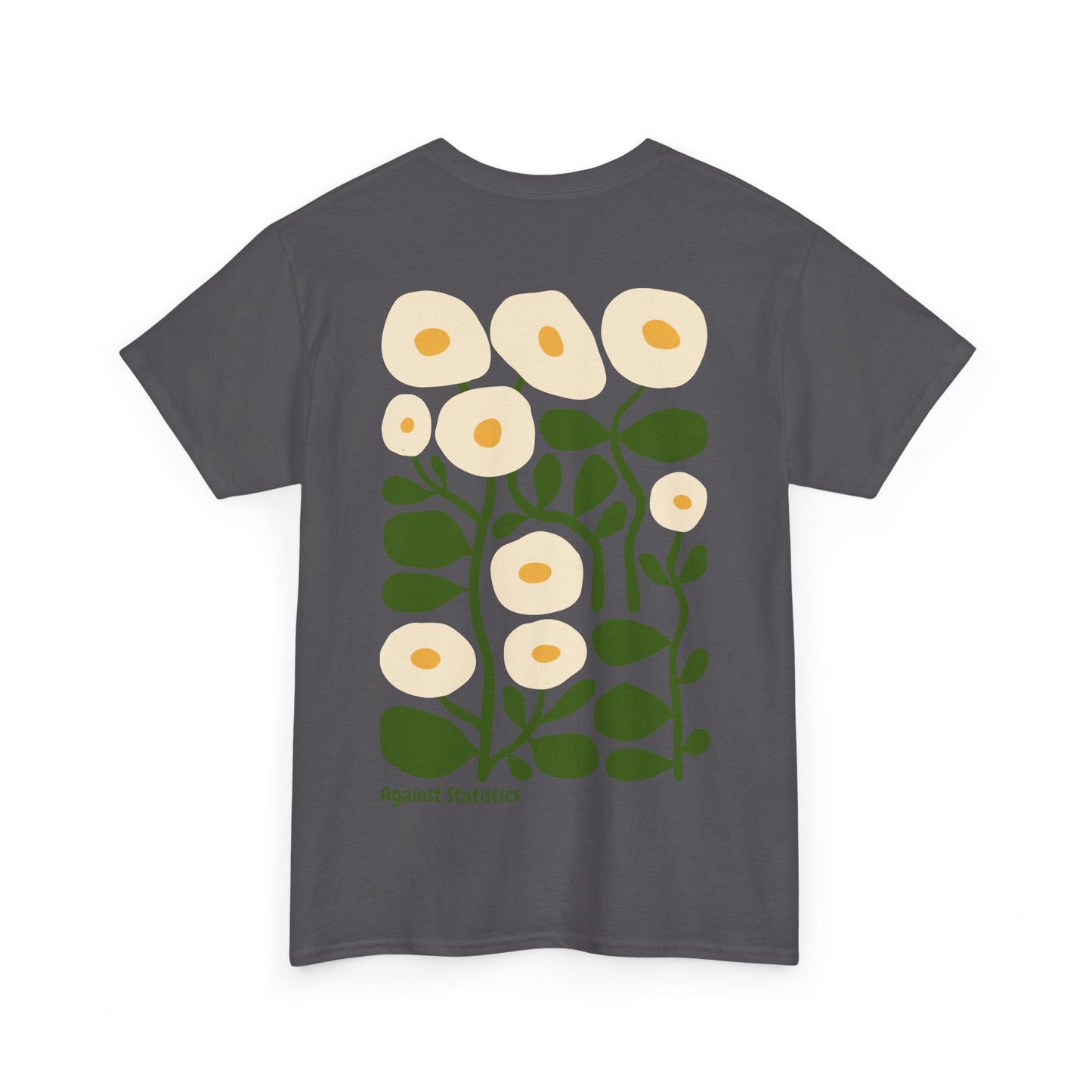 Unisex Heavy Cotton Tee - Flower Power