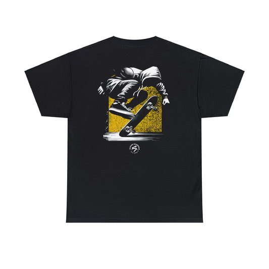 Unisex Heavy Cotton Tee - Made in Germany - Skate Trick