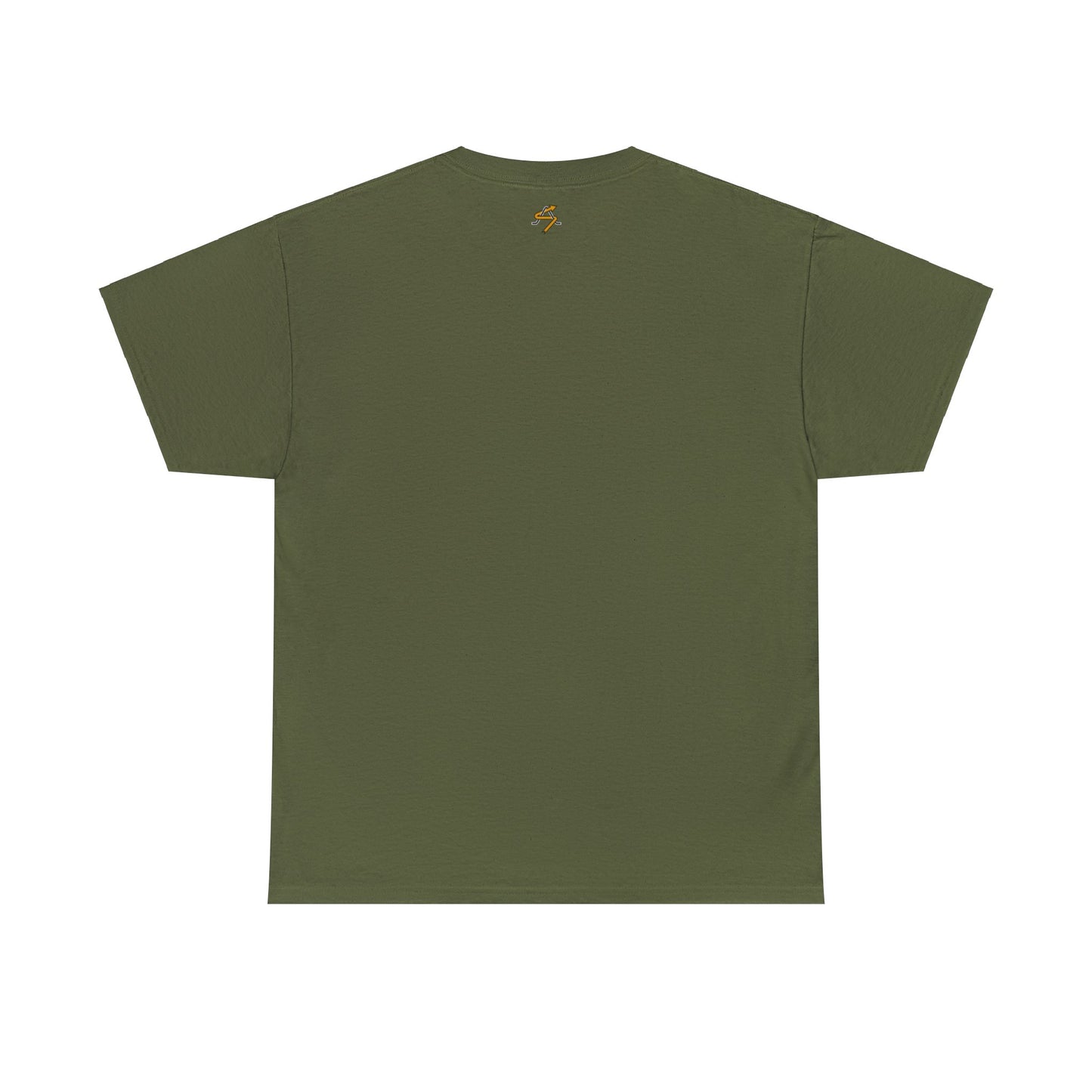 Unisex Heavy Cotton Tee - Made in Germany - Simple Color Military Green
